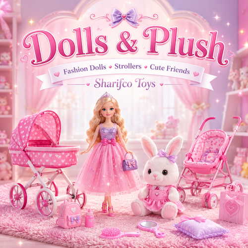 All dolls and plush