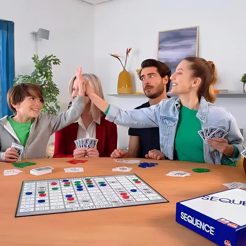 Card & Chip Strategy Game Classic Board Game – Family Strategy Game for 2-12 Players | Fun & Easy to Learn image 7