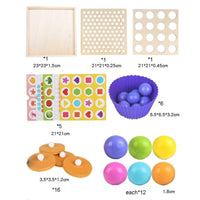 Wooden Beaded Memory Game 2 in 1 product image 4
