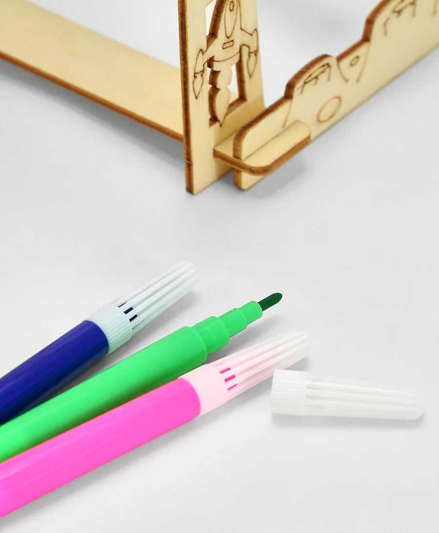 Science Discovery DIY Wooden Newton’s Cradle product image 5