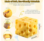 Cheese Block Squishy Fidget Toy