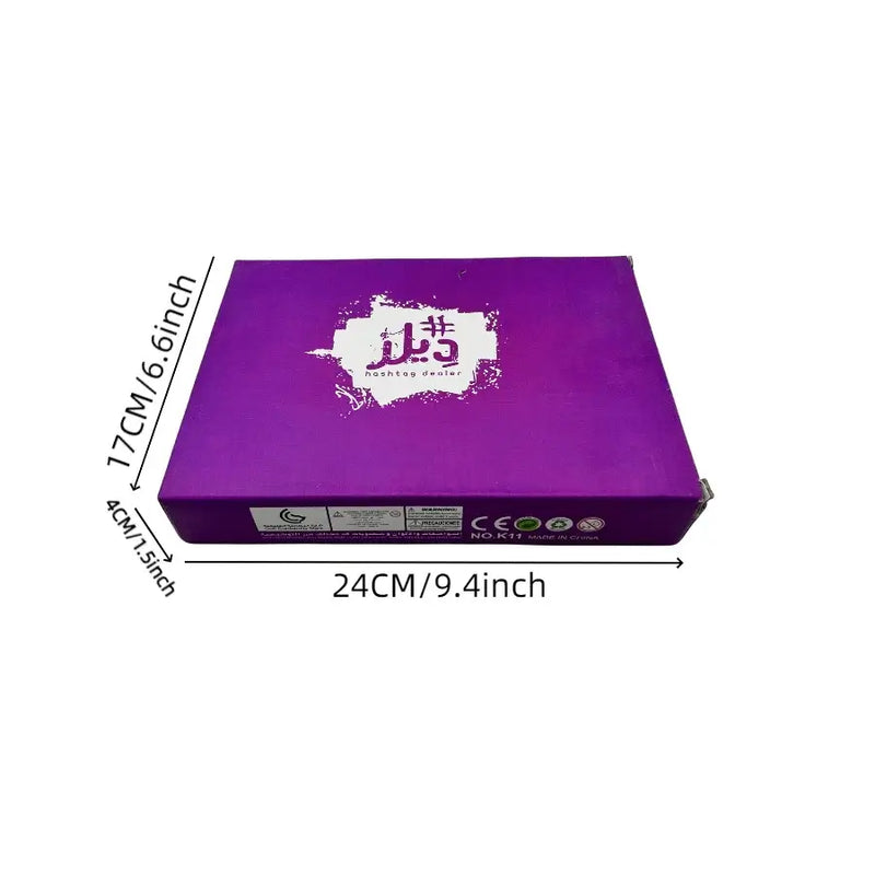 Hashtag Deal – Strategic Arabic Card Game for Family & Friends | 2–5 Players, Ages 10+ image 1