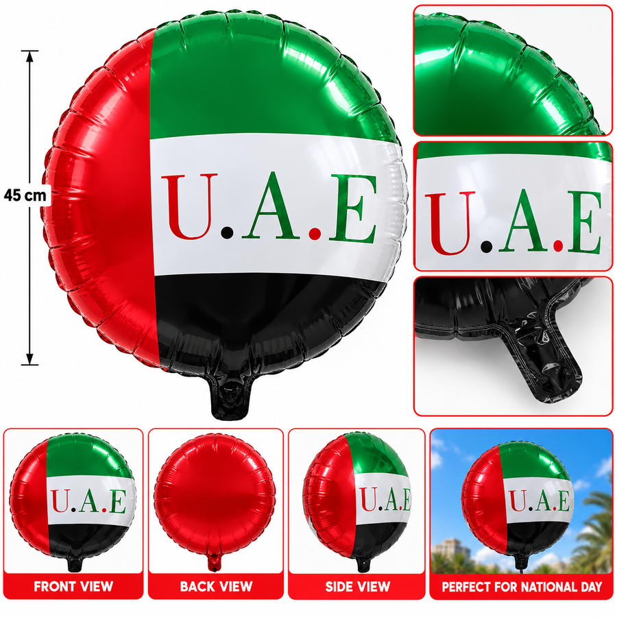 Uae foil ballon float