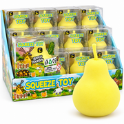 Crunchy Squishy Fruit Squeeze Toy – Sensory Stress Relief Toy