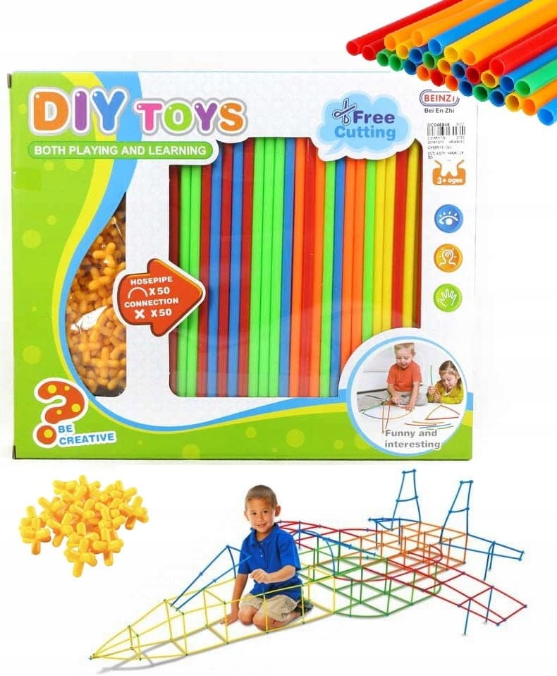 Colorful Plastic Building Tubes product image 9