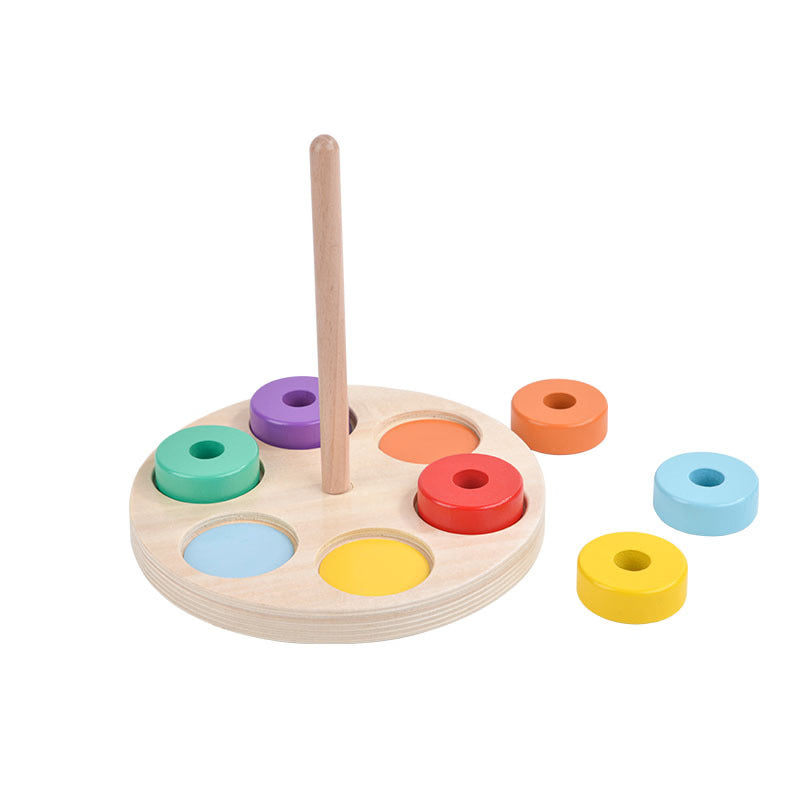 Rainbow Stacking Ring Tower Board product image 1