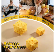Cheese Block Squishy Fidget Toy