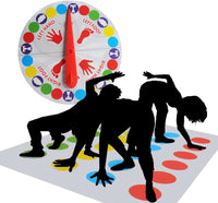 Floor Party Game Game – Classic Floor Party Game for Kids & Adults | Indoor/Outdoor Fun | 2–4 Players | Includes Mat & Spinner | Ages 6+ image 1