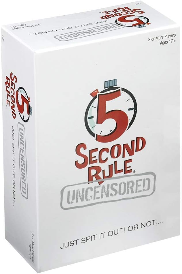 Quick Answer Party Game Uncensored – Hilarious Adult Party Game for 3+ Players | Fast-Paced NSFW Game with Raunchy Prompts & Timer | Ages 17+ image 1