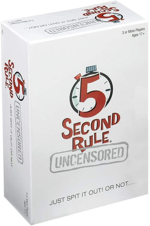 Quick Answer Party Game Uncensored – Hilarious Adult Party Game for 3+ Players | Fast-Paced NSFW Game with Raunchy Prompts & Timer | Ages 17+ image 1