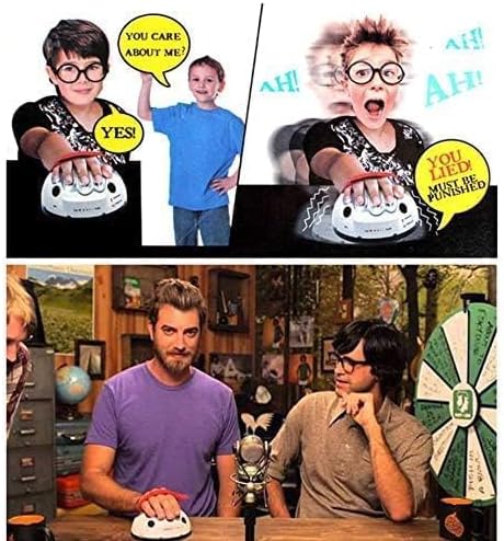 Electric Lie Detector Game – Interactive Polygraph Truth Tester | Fun Party Game for Adults & Teens | Multiplayer Truth & Dare Entertainment image 8