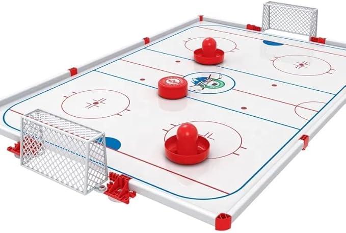 Ice Hockey Tabletop Board Game – Fast‑Action Mini Hockey Rink with Two Sticks & Puck | Family Game Night for 2 Players | 15–30 Min Play image 2