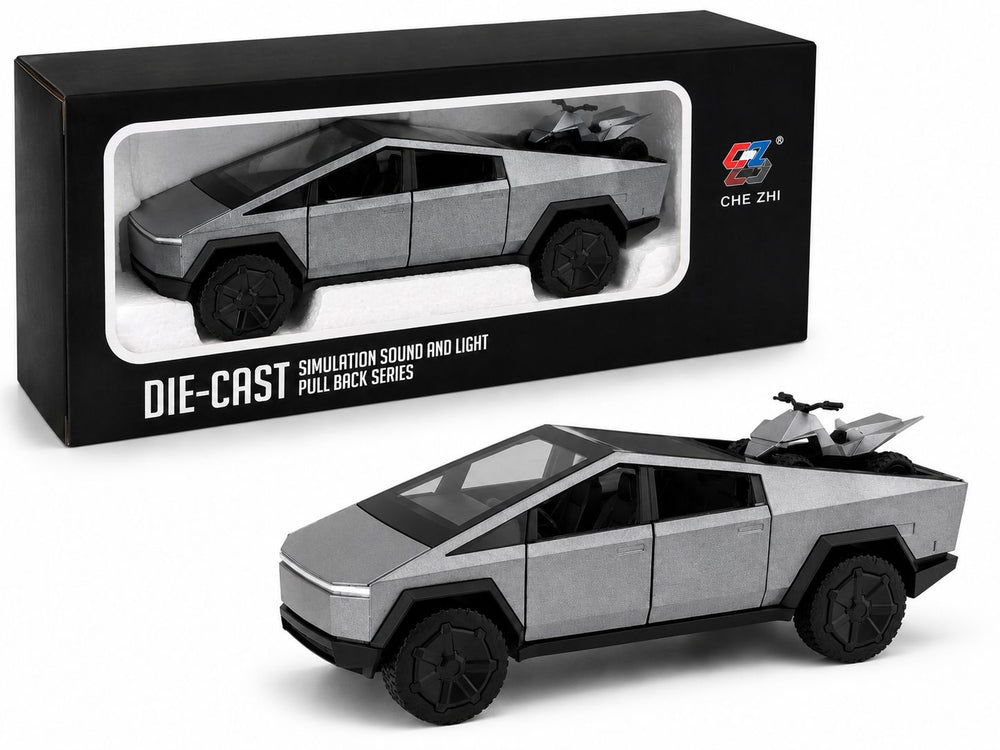 Tesla Cybertruck 1:24 Scale Die-Cast Metal Model Truck
