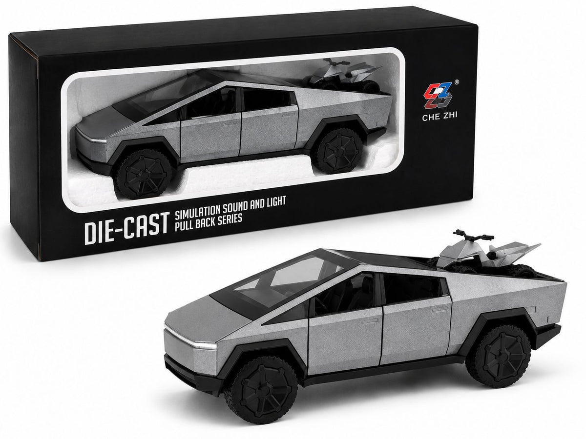Tesla Cybertruck 1:24 Scale Diecast Metal Model Truck