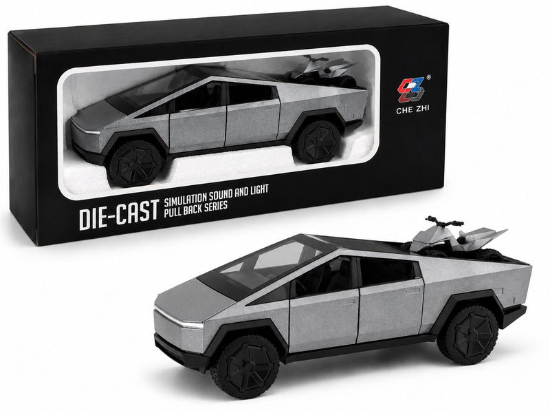 Tesla Cybertruck 1:24 Scale Diecast Metal Model Truck