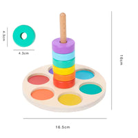 Rainbow Stacking Ring Tower Board product image 6