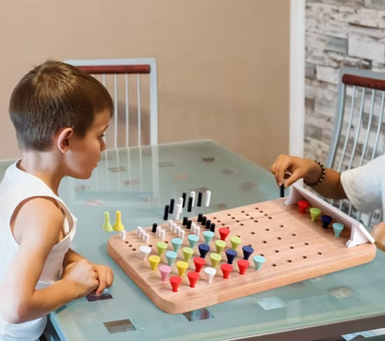 Wooden Mastermind Logic Game product image 7