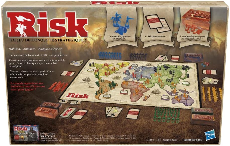 Strategy Conquest Game Strategy Board Game – Classic Military Conquest Game for 2 to 5 Players | Includes 300 Figures & Multiple Gameplay Modes image 7