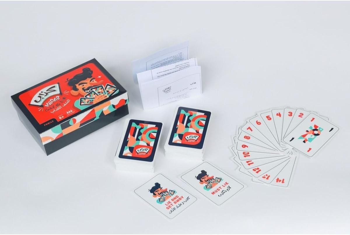 Kadab: Catch The Liar – Arabic & English Family Board Game for 3–8 Players | Strategic, Emotional Intelligence-Based Fun for Ages 8+ image 3