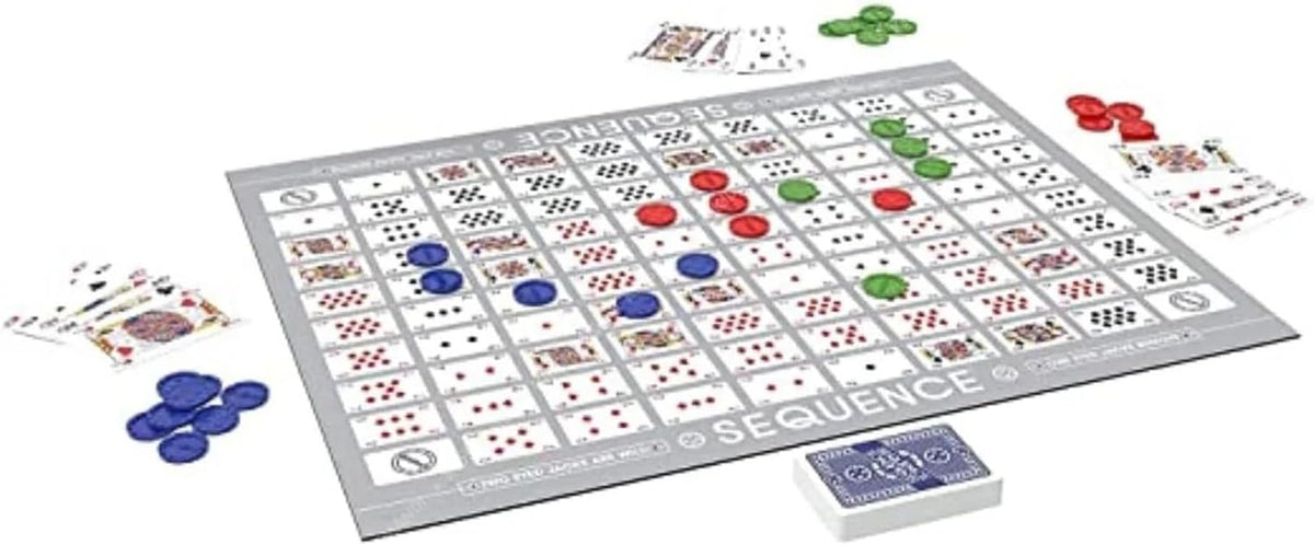 Card & Chip Strategy Game Strategy Board Game – Classic Card & Chip Game for Family Fun | 2-12 Players | Easy to Learn, Fun to Master | Ages 7+ image 5