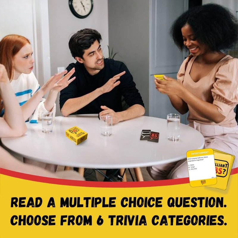 Trivia Bluffing Game? – Trivia Party Game for Know-It-Alls & Big Fat Liars | Bluffing and Trivia for 4–6 Players | Family-Friendly Ages 14+ image 2