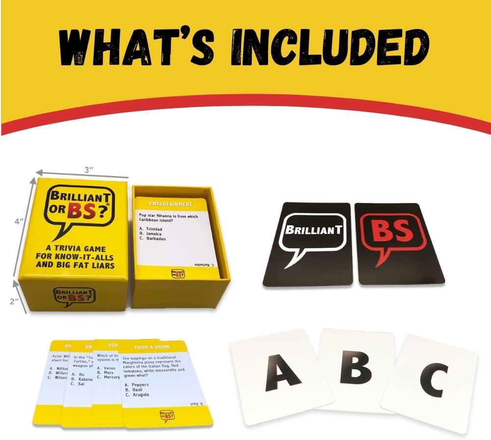 Trivia Bluffing Game? – Trivia Party Game for Know-It-Alls & Big Fat Liars | Bluffing and Trivia for 4–6 Players | Family-Friendly Ages 14+ image 3