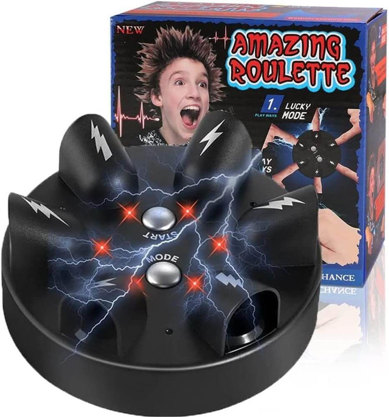 Electric Shock Party Game –Amazing Roulette | Multiplayer Shocking Roulette for Adults, Teens & Game Nights | 2–6 Players image 1