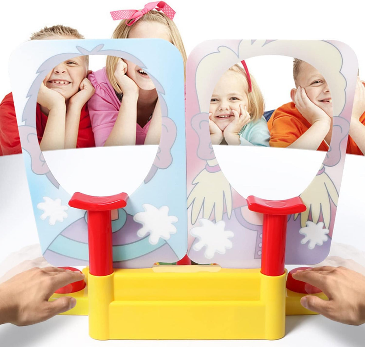 Cream Challenge Game – Double Player Cream Slap Toy | Funny Family Challenge Game for Kids & Adults | Prank & Party Toy image 6