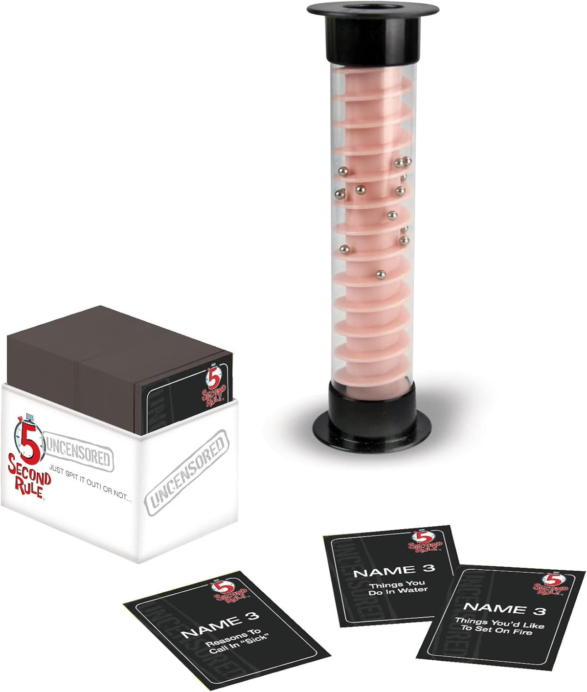 Quick Answer Party Game Uncensored – Hilarious Adult Party Game for 3+ Players | Fast-Paced NSFW Game with Raunchy Prompts & Timer | Ages 17+ image 4