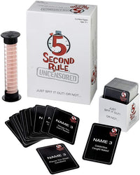Quick Answer Party Game Uncensored – Hilarious Adult Party Game for 3+ Players | Fast-Paced NSFW Game with Raunchy Prompts & Timer | Ages 17+ image 3