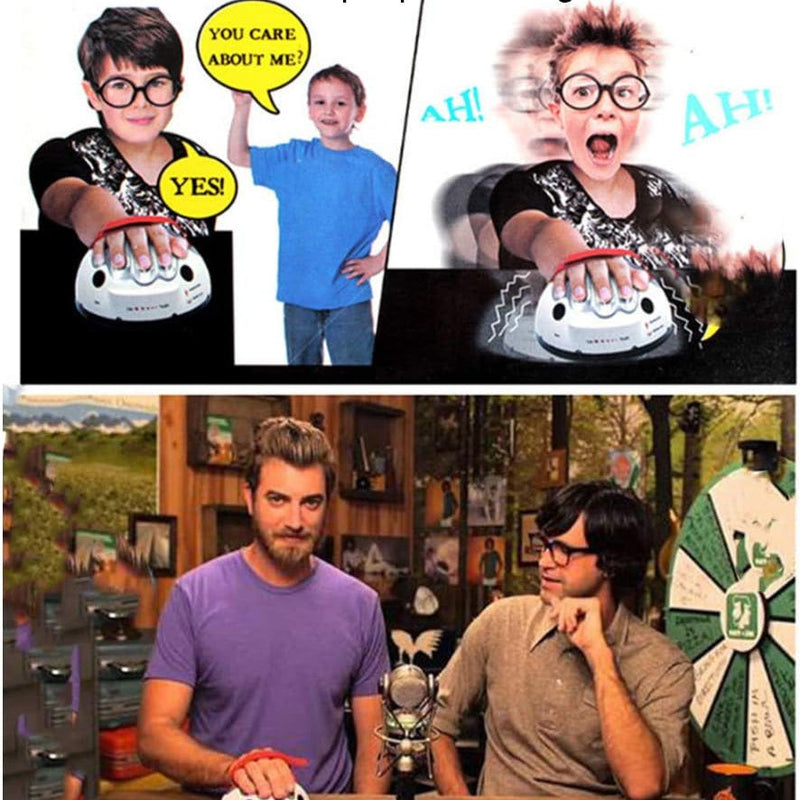 Electric Lie Detector Game – Interactive Polygraph Truth Tester | Fun Party Game for Adults & Teens | Multiplayer Truth & Dare Entertainment image 2