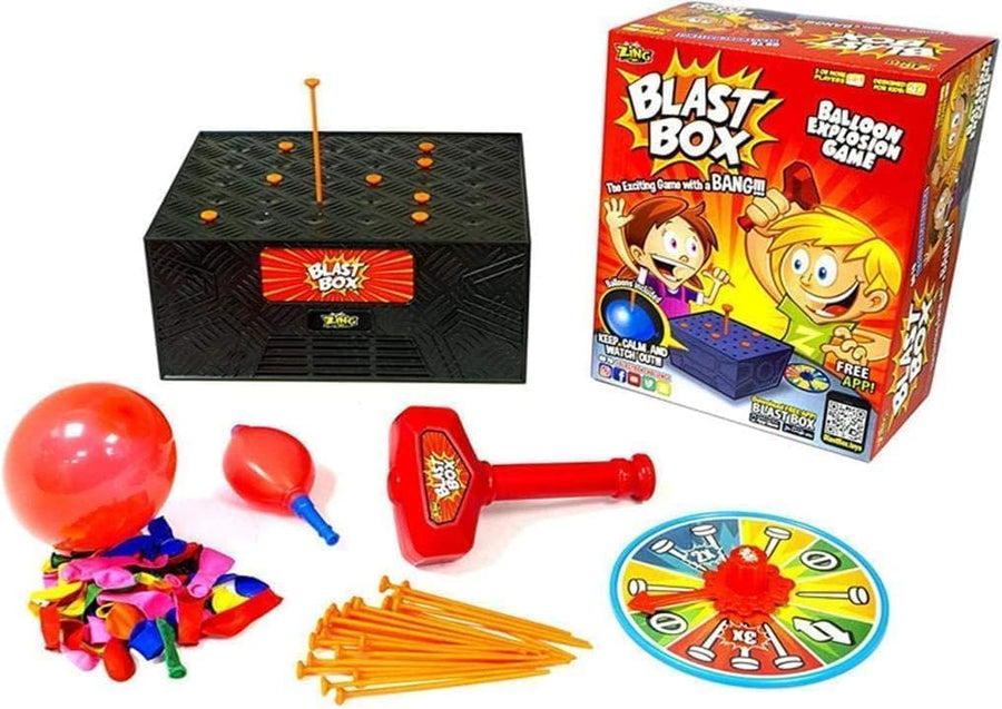 Blast Box – Balloon Explosion Party Game for Kids & Families | Suspenseful Popping Challenge | Ages 6+, Up to 4 Players | Fun Holiday Game image 2