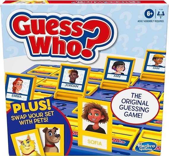 Guess Who Board Game, Fun Party Game for Kids and Adults image 1