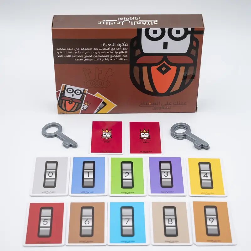 Aink Almuftah, Arabic Card Game The Escape Key – Fast-Paced Strategy Card Game | Race to Survive & Escape First! image 7