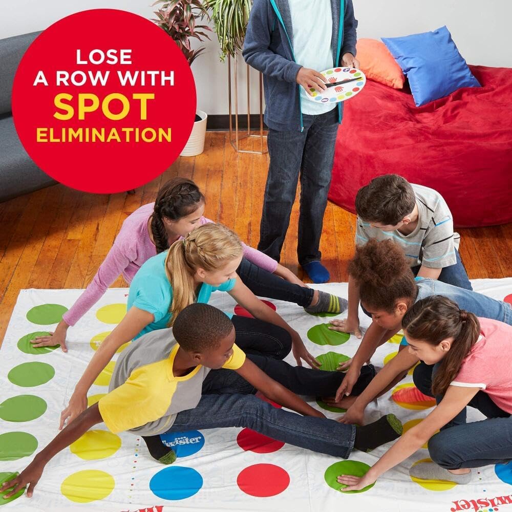 Floor Party Game Game – Classic Floor Party Game for Kids & Adults | Indoor/Outdoor Fun | 2–4 Players | Includes Mat & Spinner | Ages 6+ image 9