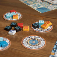 Tile Placement Board Game Board Game – Strategic Tile Placement Game for Adults & Families | 2–4 Players | Ages 8+ | Competitive Mosaic Puzzle Game with Cardboard Tiles image 3