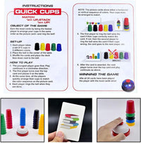 Speed Cup Stacking Game – Interactive Speed Stacking Game for Kids | 20 Colorful BPA-Free Cups, 24 Picture Cards & Bell | Montessori Toy for Ages 3+ | Fast Reaction Family Game image 8