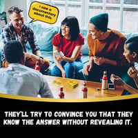 Trivia Bluffing Game? – Trivia Party Game for Know-It-Alls & Big Fat Liars | Bluffing and Trivia for 4–6 Players | Family-Friendly Ages 14+ image 8
