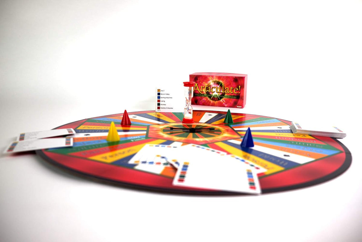 Fast-Talking Word Game! – The Fast-Talking Word Guessing Game | Hilarious Family & Party Board Game | Ages 12+, 4–20+ Players | 500 Cards + Spinner image 3
