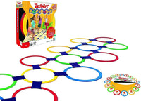 Floor Party Game Hopscotch Indoor Game Set for Kids – Colorful, Foldable, Gym‑Quality Hop & Twist Mat | 1–4 Players | Ages 3+ image 2