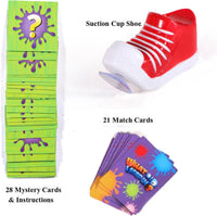 What Did I Step In? – Funny Parent‑Child Matching Game | Step on Cards, Match Pairs with Sneaker Suction Game Toy image 5