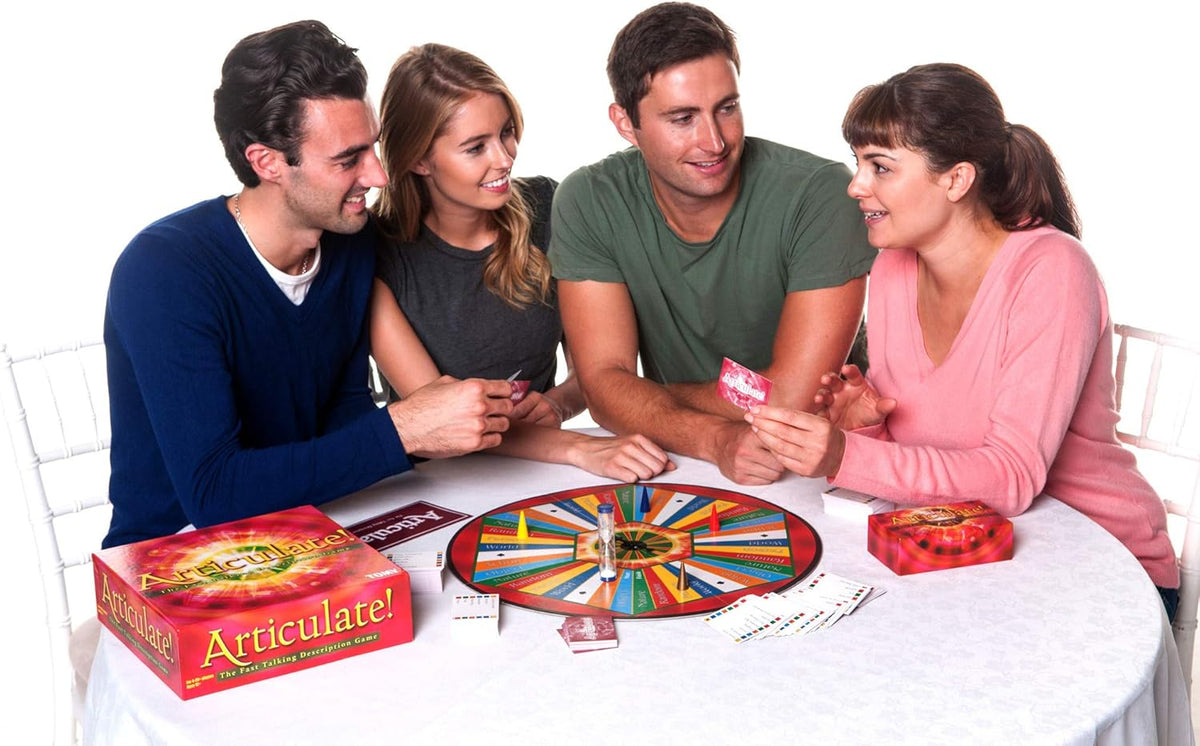 Fast-Talking Word Game! – The Fast-Talking Word Guessing Game | Hilarious Family & Party Board Game | Ages 12+, 4–20+ Players | 500 Cards + Spinner image 5