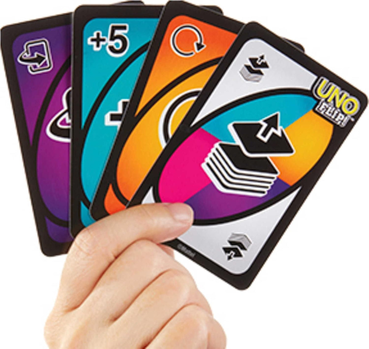 Flip Matching Card Game! Card Game – Double-Sided Deck with Flip Cards, New Action Cards & Colorblind-Friendly Design | Fast Family & Party Game for 2–10 Players image 6