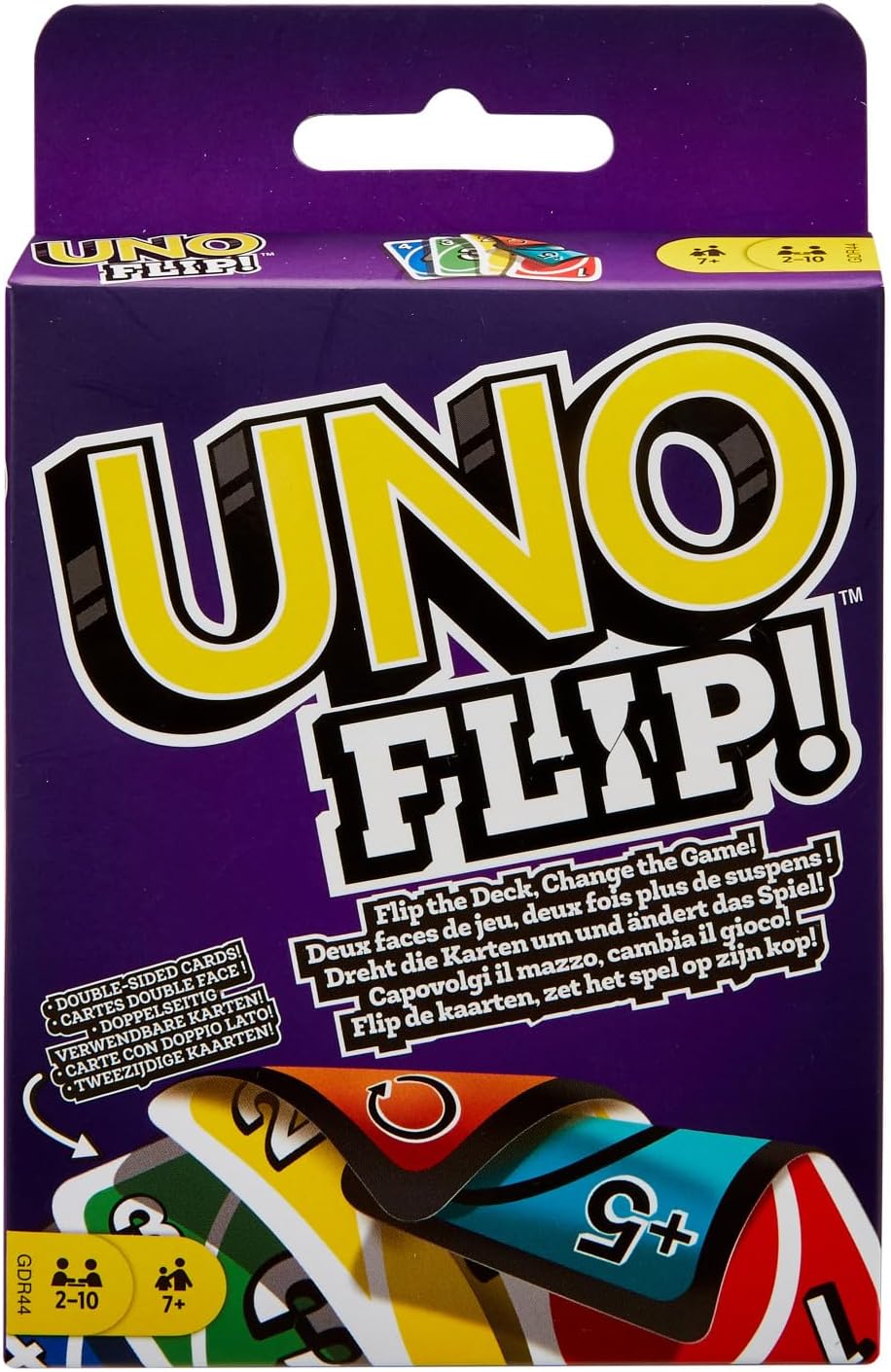 Flip Matching Card Game! Card Game – Double-Sided Deck with Flip Cards, New Action Cards & Colorblind-Friendly Design | Fast Family & Party Game for 2–10 Players image 4