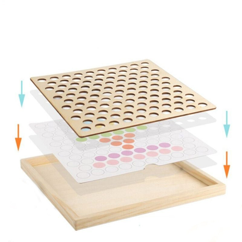 Wooden Beaded Memory Game 2 in 1 product image 8