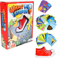 What Did I Step In? – Funny Parent‑Child Matching Game | Step on Cards, Match Pairs with Sneaker Suction Game Toy image 1
