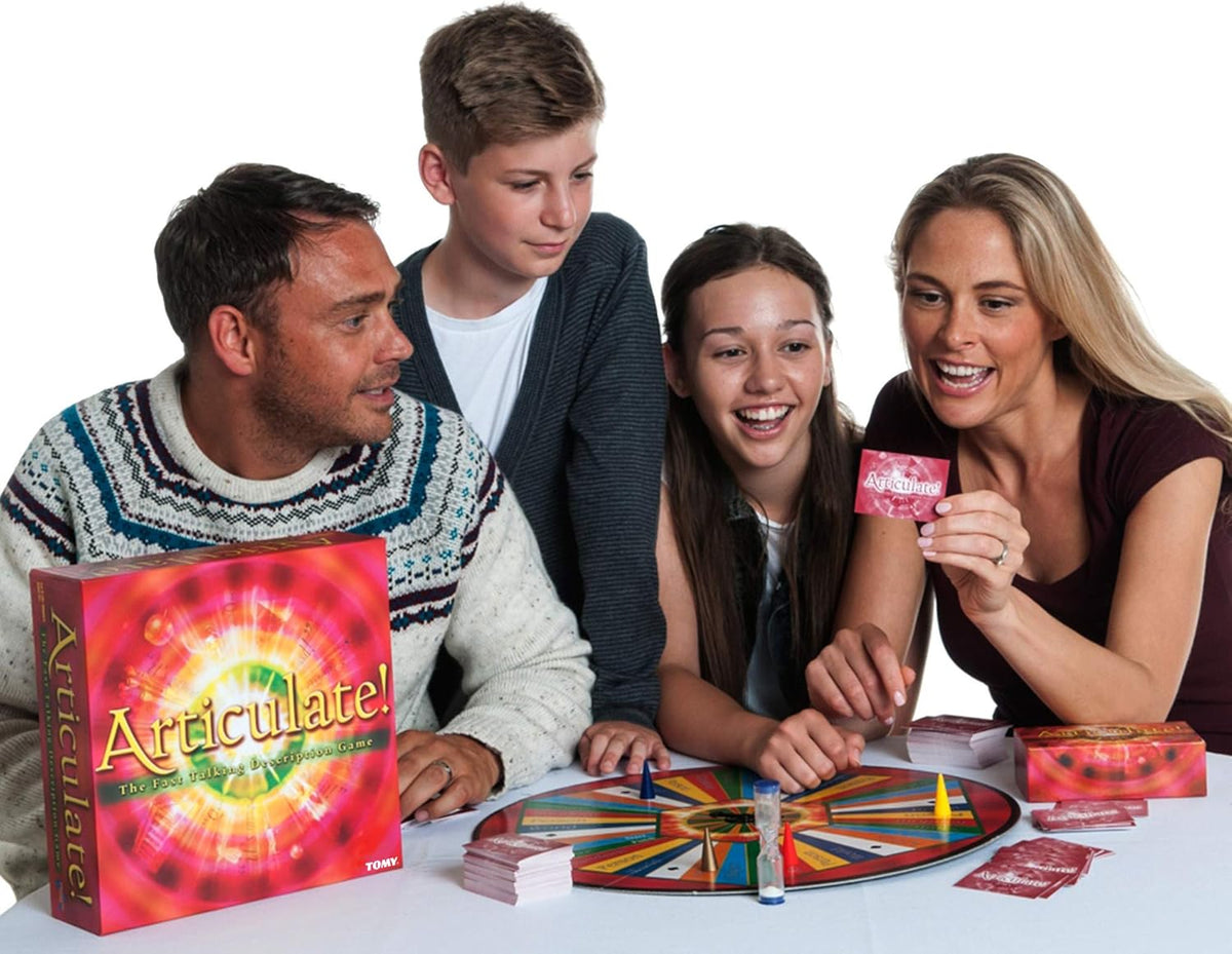 Fast-Talking Word Game! – The Fast-Talking Word Guessing Game | Hilarious Family & Party Board Game | Ages 12+, 4–20+ Players | 500 Cards + Spinner image 6