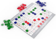 Card & Chip Strategy Game Strategy Board Game – Classic Card & Chip Game for 2–12 Players | Family Game Night Favorite | Ages 7+ | Includes Game Board, Cards & Chips image 2