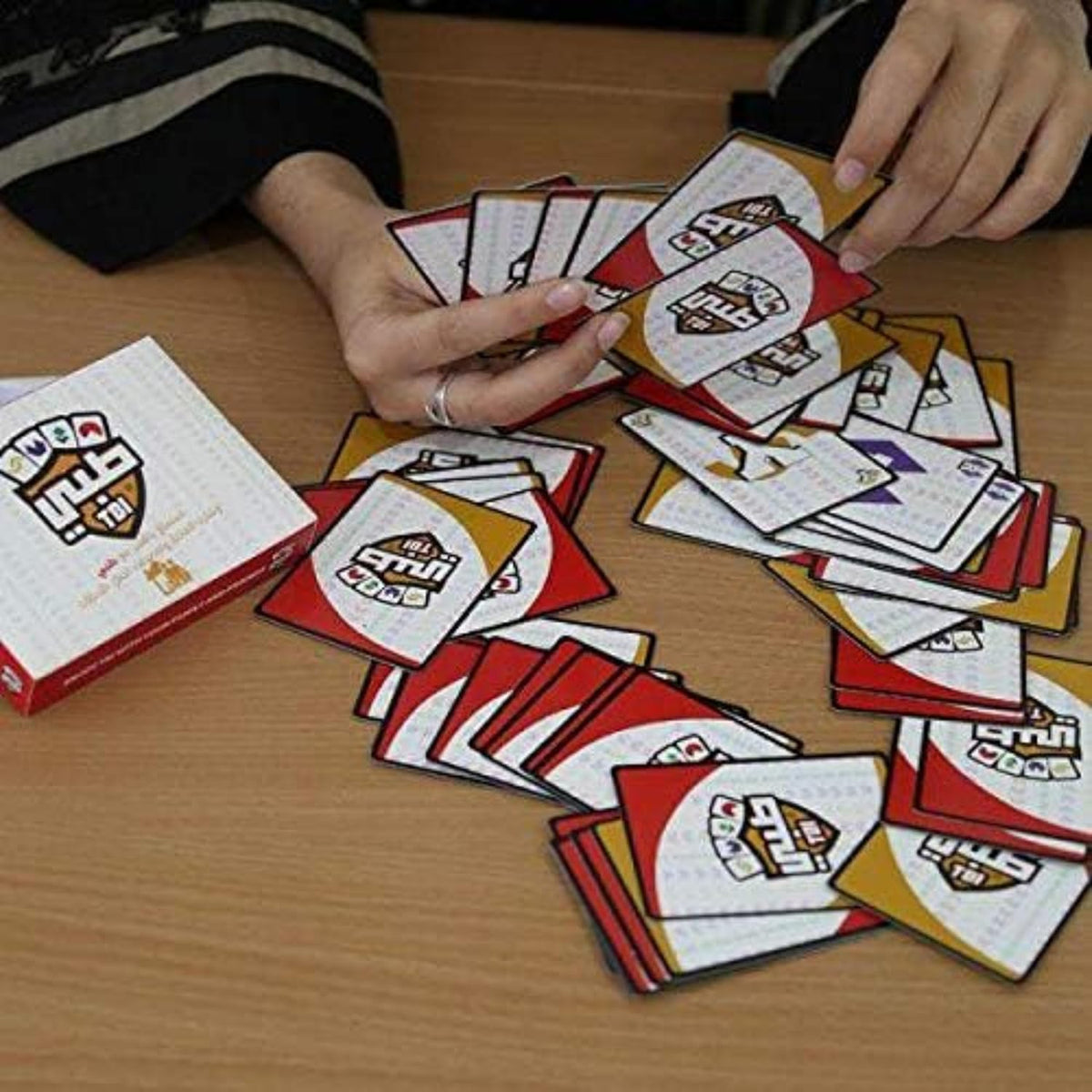 TBI Interactive Card Game – Arabic Language Family & Friends Game | Ages 7+ | 2+ Players | 65 Prompt Cards | Educational & Fun Group Activity | Easy to Play Anywhere image 2