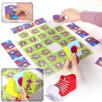 What Did I Step In? – Funny Parent‑Child Matching Game | Step on Cards, Match Pairs with Sneaker Suction Game Toy image 2
